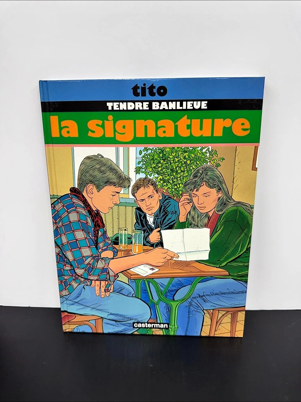 Vintage 1993 Tendre Banlieue La Signature Tito Tome 8 Casterman French BD